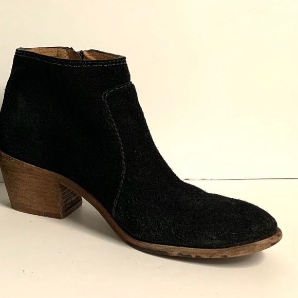 SALE‼️ MADEWELL Black Janice Suede Leather Boots - Picture 7 of 7